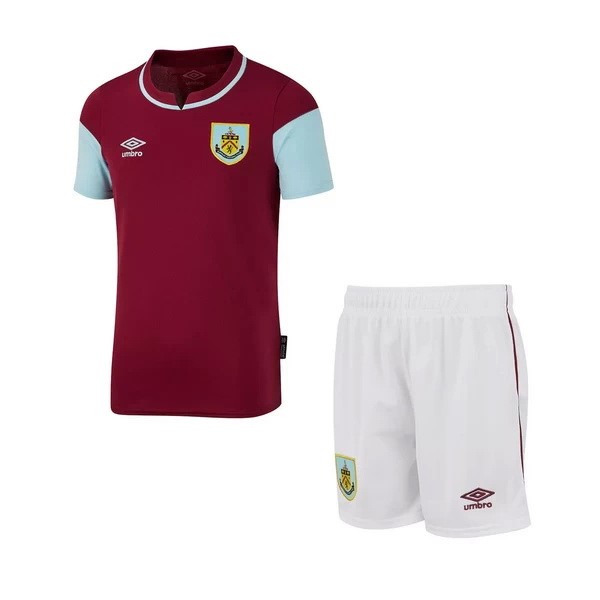 Trikot Burnley Heim Kinder 2020-21 Burgund Fussballtrikots Günstig